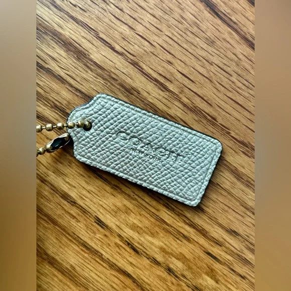 COACH Kitt Metallic Messenger Crossbody Purse - Picture 5 of 13